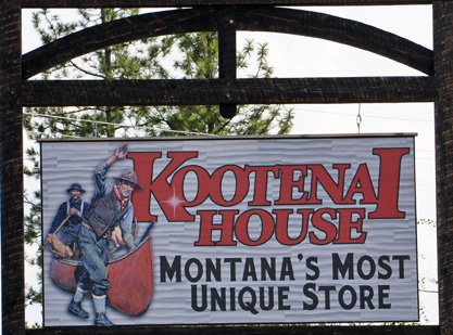 sign - Kootenai House
