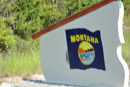 Montana sign