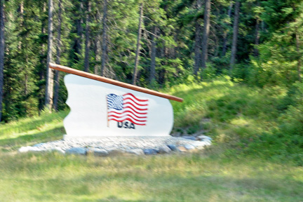 USA sign