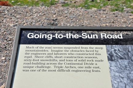 sign - Going-to-the-Sun Road