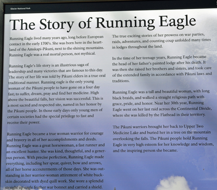 sign - The story of Running Eagle