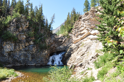 Running Eagle Falls