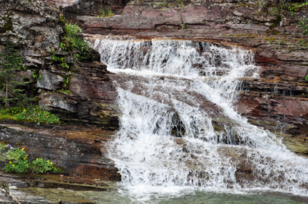 an un-named waterfall