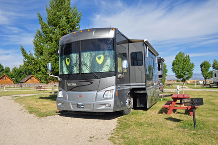 the RV of the two RV Gypsies