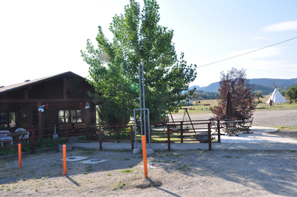 office at Fairmont RV Park