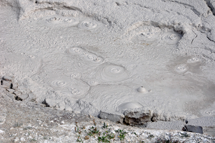 boiling mud pot