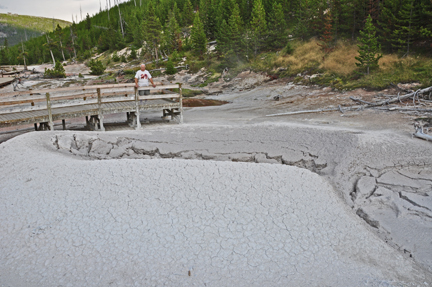 boiling mud pot