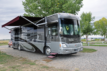 the RV of the two RV Gypsies