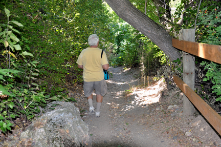 Lee on Head Gate Trail