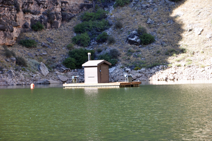 outhouse for boaters