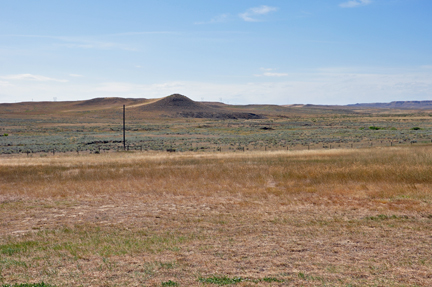 scenery while driving in Montana