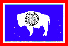 Wyoming state flag