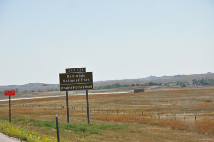 sign - Badlands National Park