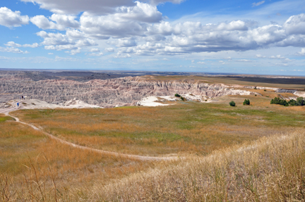 people lost in the Badlands