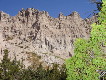 along Cliff Shelf Nature Trail