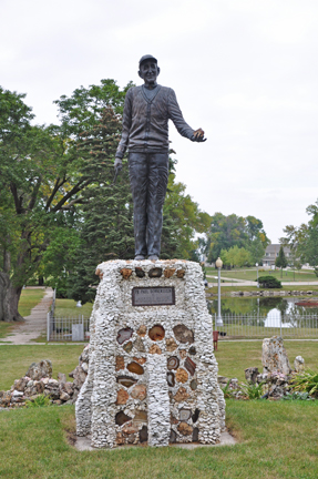 Statue of Fr. Dobberstein