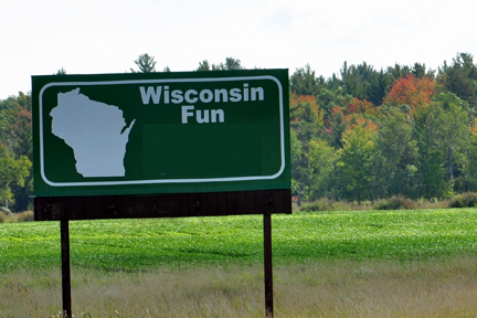 sign - Wisconsin Fun