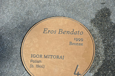 sign for art head - Eros Bendato
