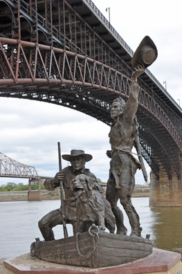 The Captains' Return statue