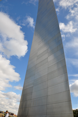 Karen Duquette at The Gateway Arch