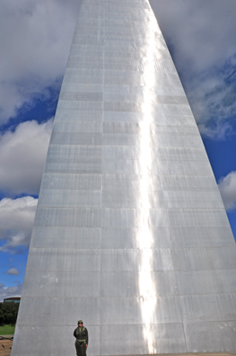 Karen Duquette at The Gateway Arch