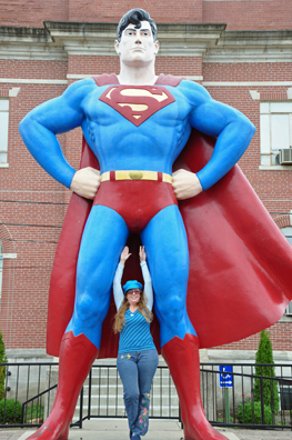 Karen Duquette and Superman