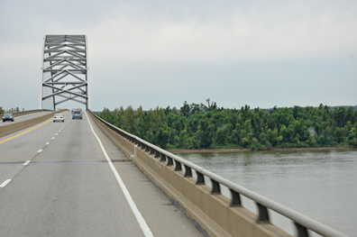 bridge over The Ohio River