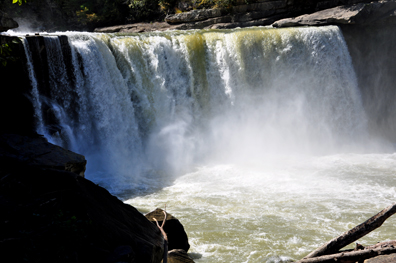 Cumberland Falls as seen from the lower overlook