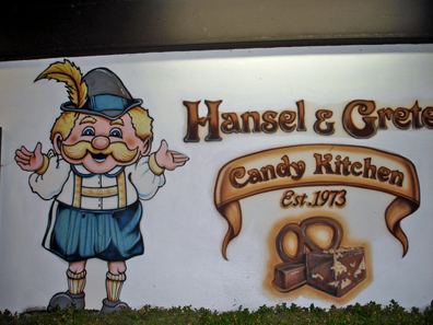 Hansel and Gretel candy Kitchen sign