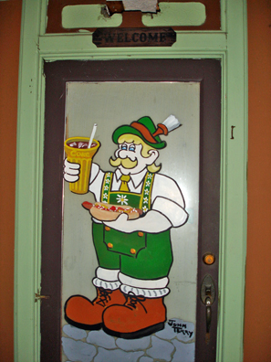 doorway in Helen, Georgia