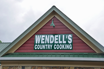 restaurant sign