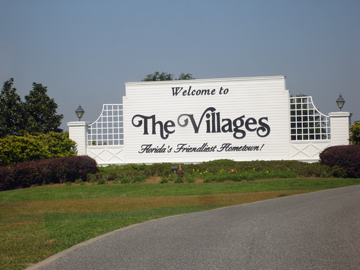 Welcome sign