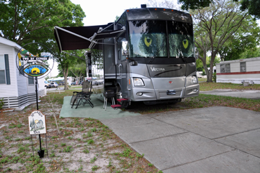 the RV of the two RV Gypsies