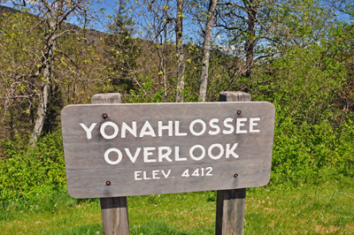 sign - Yonahlossee Overlook