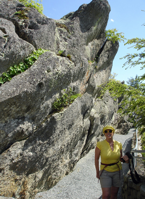 Karen Duquette at The Blowing Rock