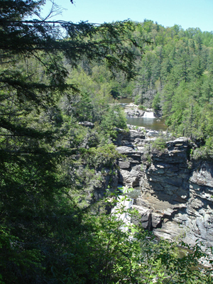 upper & lower falls