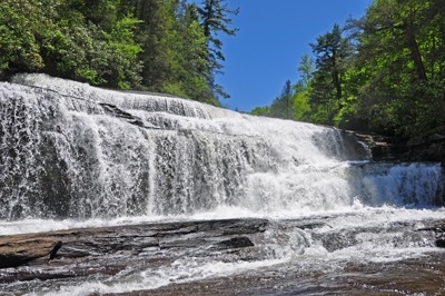 The upper falls 