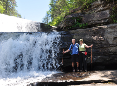 The two RV Gypsies by the upper falls area