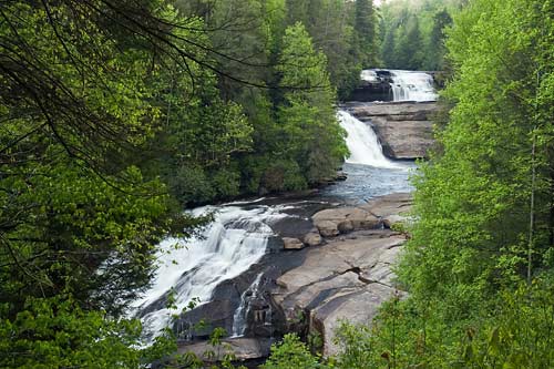 the Triple Falls