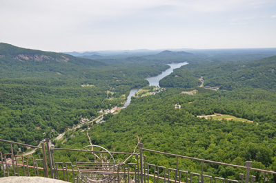 view from The Chimney