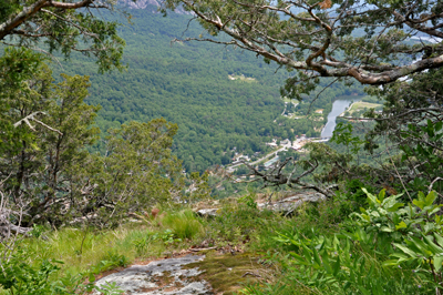 view of the lake