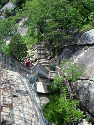 lots of stairs