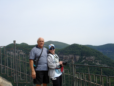 The two RV Gypsies at the top of The Chimney