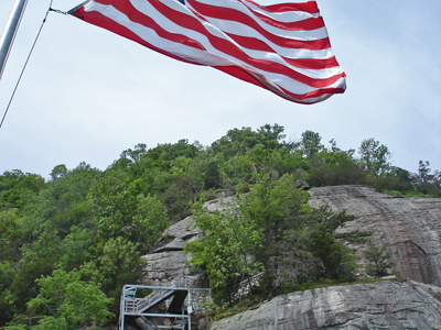 view from The Chimney