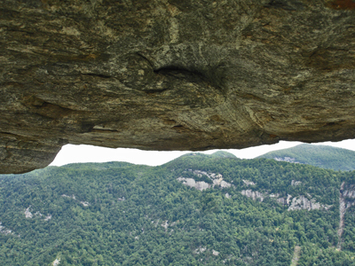 the ledge over The Opera Box