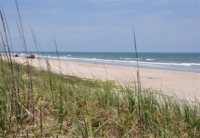 dunes and ocean