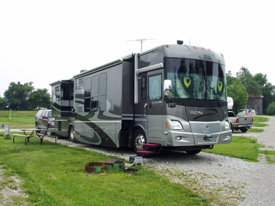 the RV of the two RV Gypsies