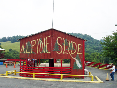 Alpine Slide barn