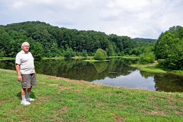 Lee Duquette at Wilcox Lake