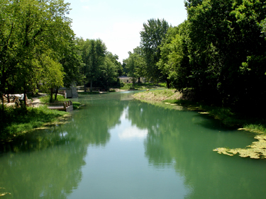 the Wabash & Erie Canal